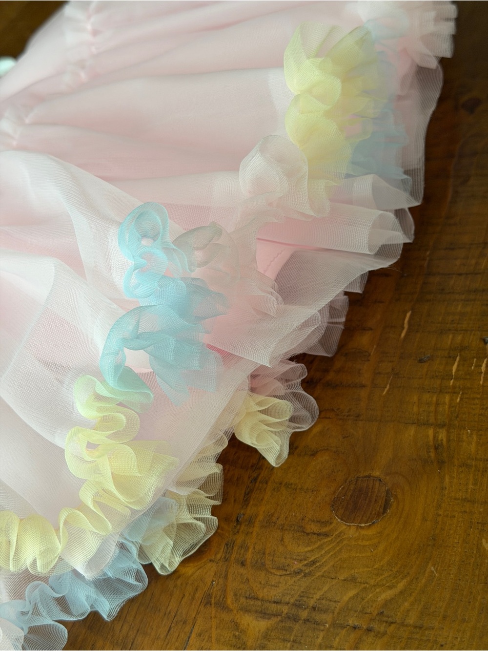 Girls Fairy Princess Pink Tulle Dress with crown/wings/wand - Picture 16 of 16